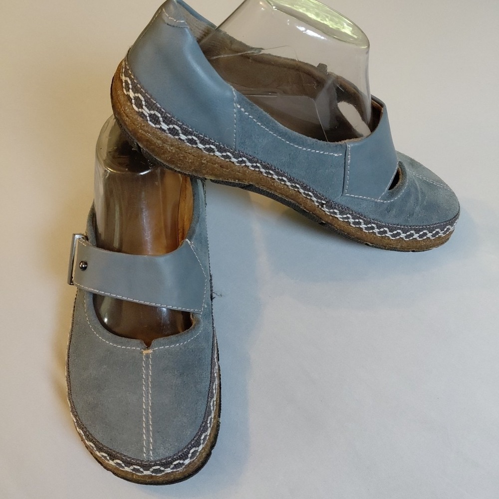 Earth Origins Blue Moccasins